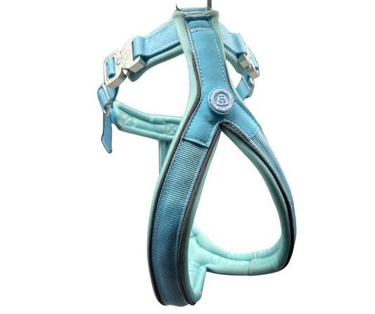 The 2.5cm BTactical™ Slip on Dog Harness | Pastel Blue
