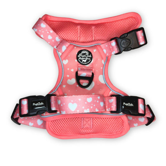 Rugged Rover™ Dog Harness - Peachy Hearts