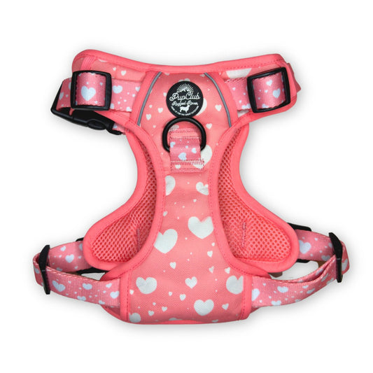 Rugged Rover™ Dog Harness - Peachy Hearts